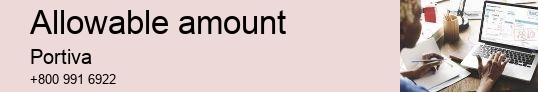allowable amount